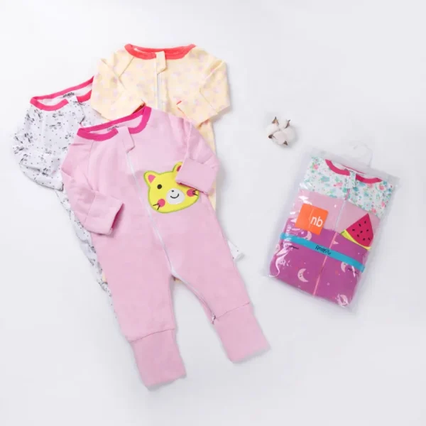 Pack de 3 Pijamas tipo Enterizo - Imagen 2