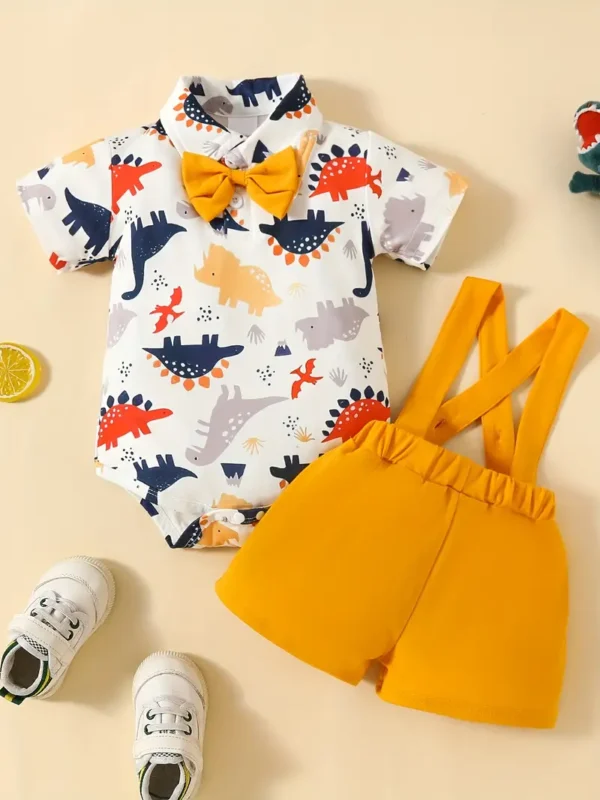 Conjunto Dino Amarillo